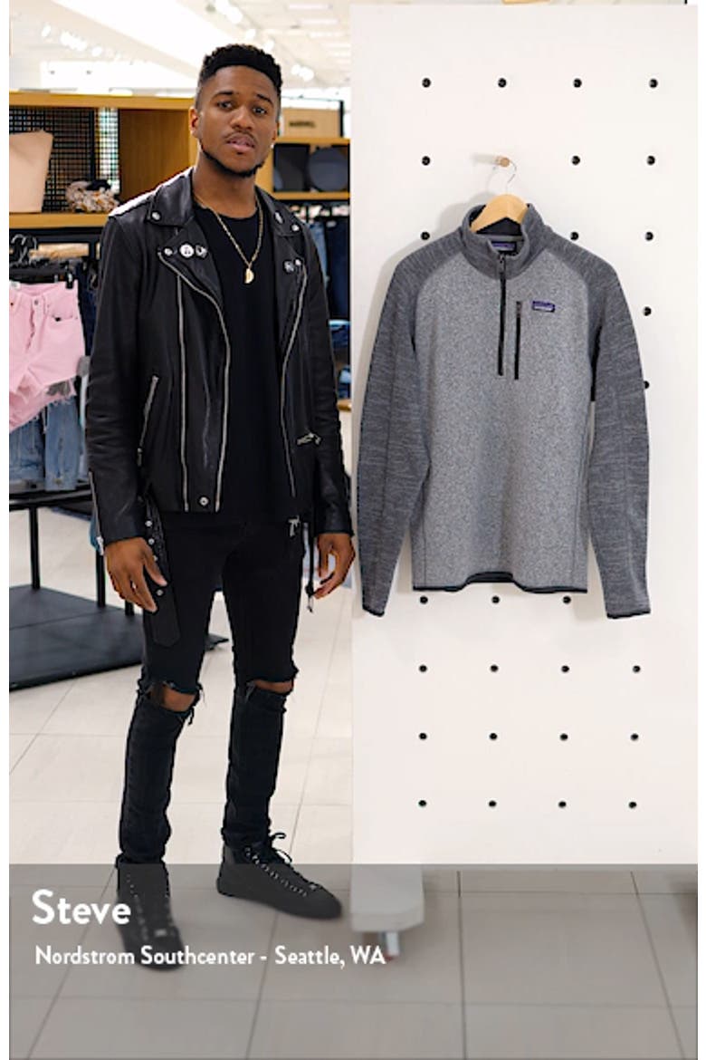 Better Sweater® Quarter Zip Pullover video