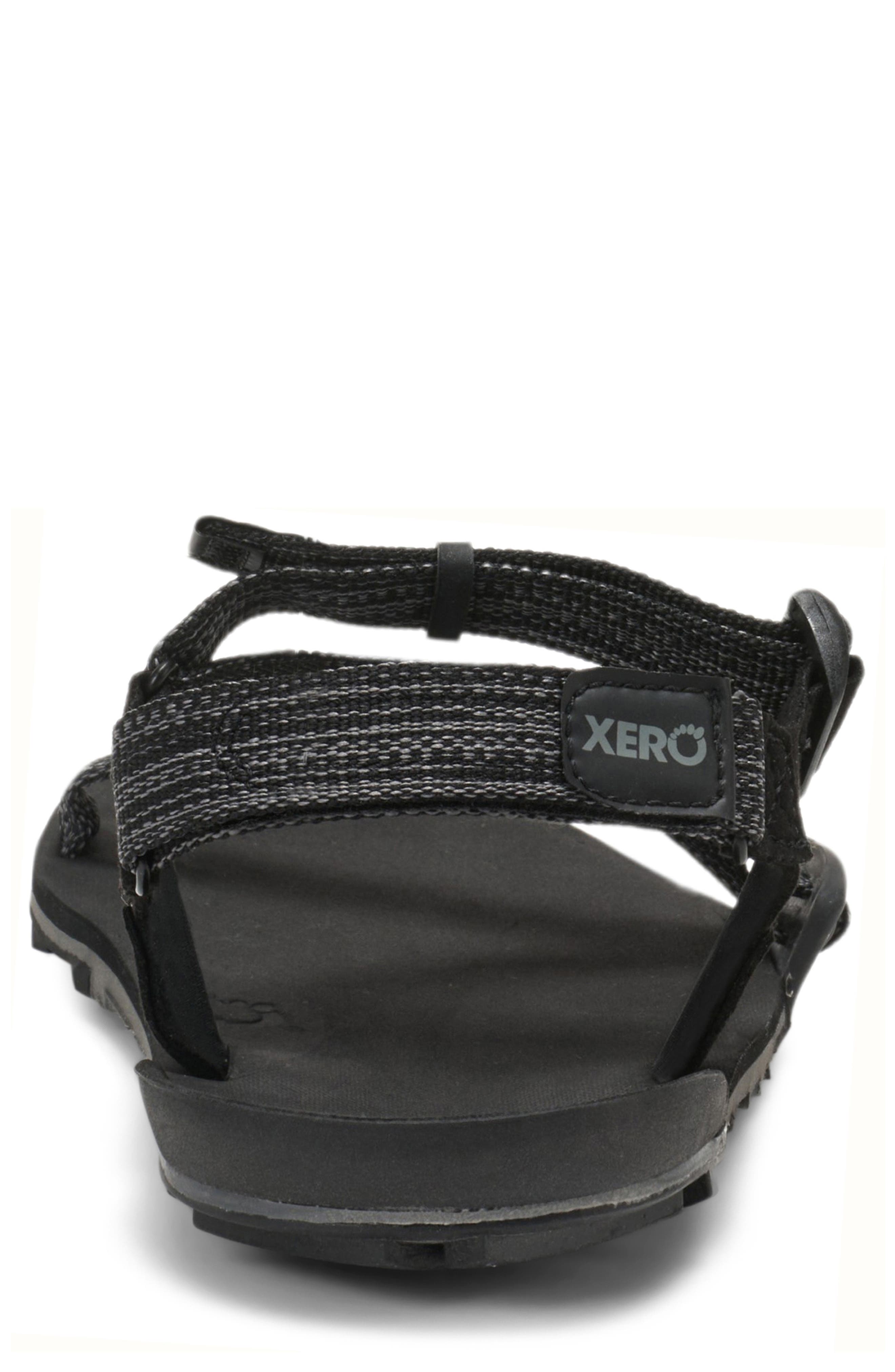 XERO SHOES Z-Trail EV Barefoot Hiking/Running Sandal, Alternate, color, Multi-Black