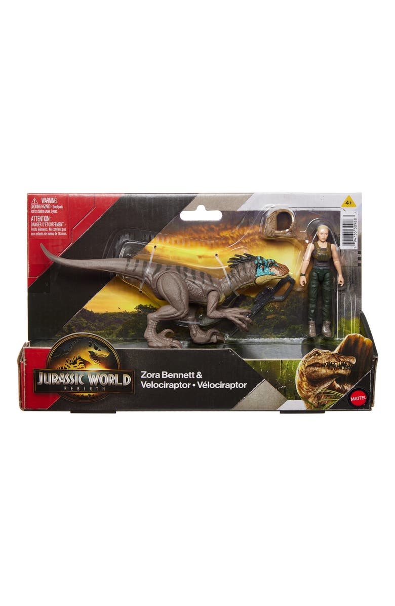 JURASSIC WORLD Figurine & Dinosaur Playset Mystery Toy, Alternate, color,
