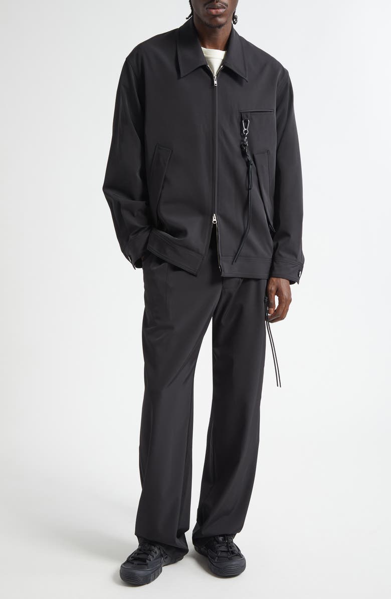 SONG FOR THE MUTE Coach's Jacket, Alternate, color, Black