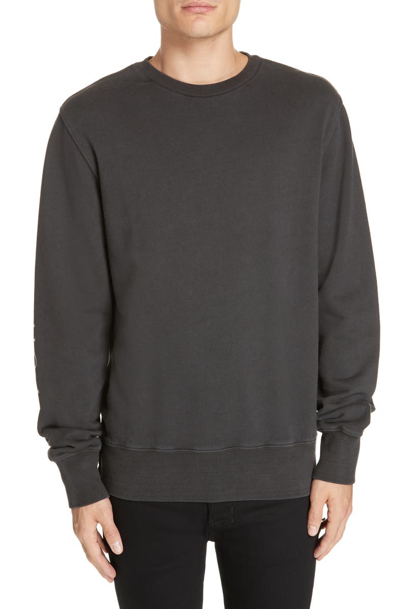 Ksubi Whurld Order Graphic Sweatshirt, Main, color, 