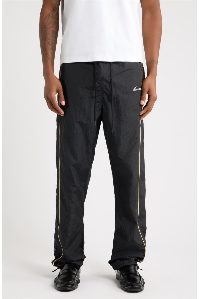 Lakers 90s Relaxed Track Pants, Main, color, BLACK