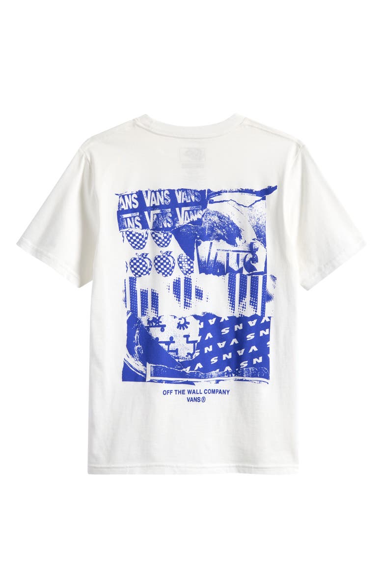 Vans Kids' Make a Mark Cotton Graphic T-Shirt, Alternate, color, White