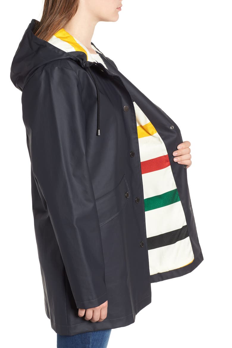 Astoria Rain Jacket, Alternate, color, BLACK