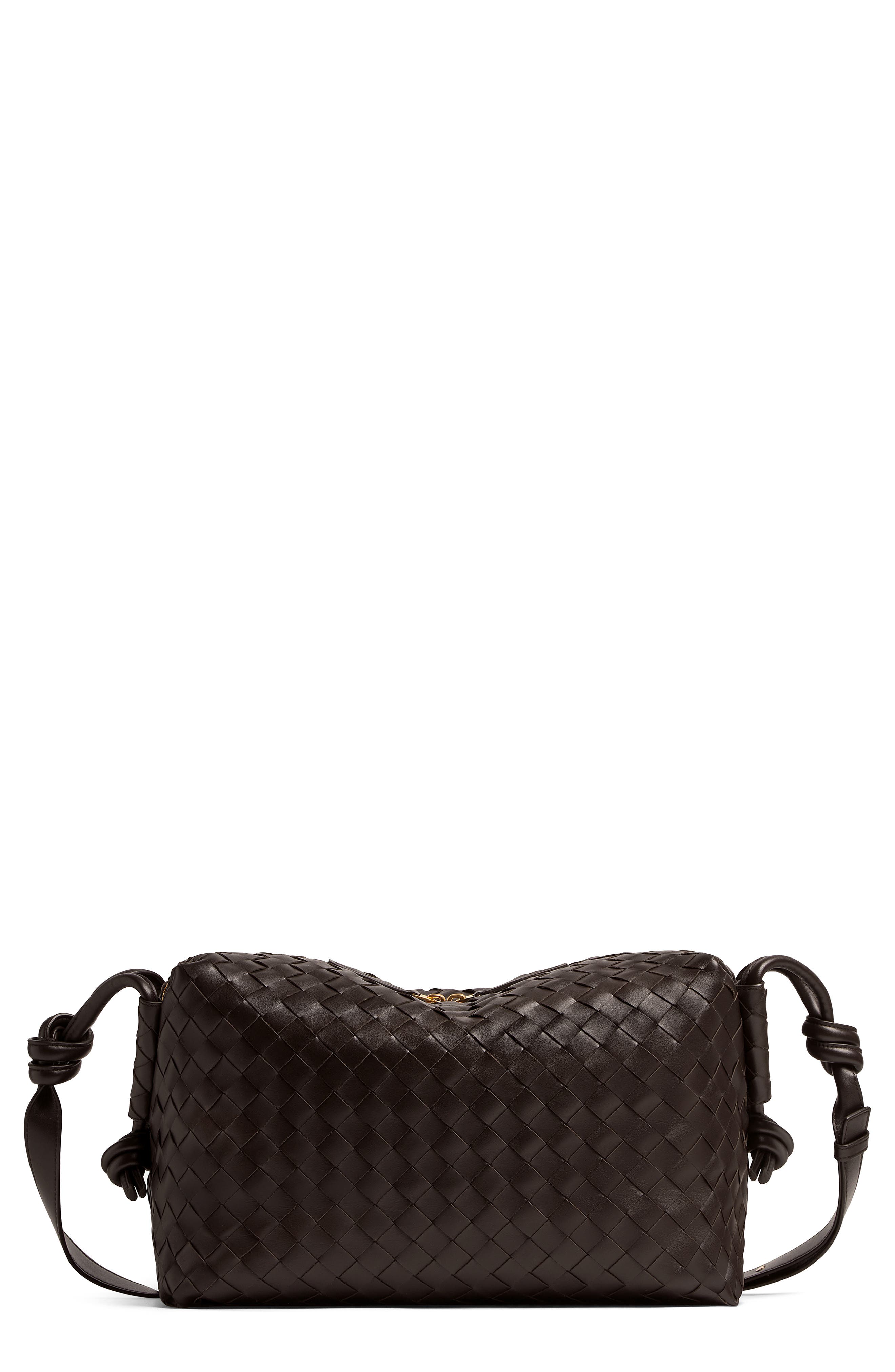 Bottega Veneta Medium Loop Intrecciato Shoulder Bag, Main, color, 