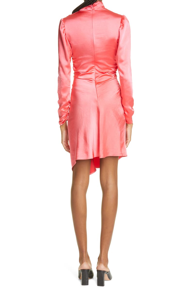 A.L.C. Joss Long Sleeve Ruched Dress, Alternate, color, 