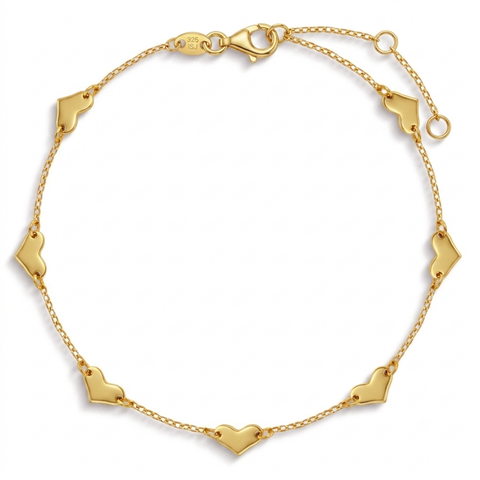 Heart Chain Women's Bracelet