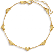 In Season Jewelry Heart Chain Women's Bracelet