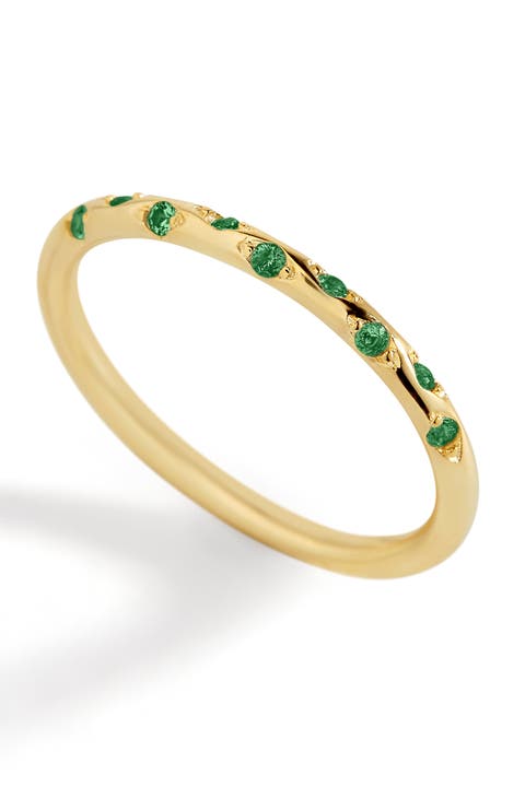 Dainty Constellation Birthstone Ring