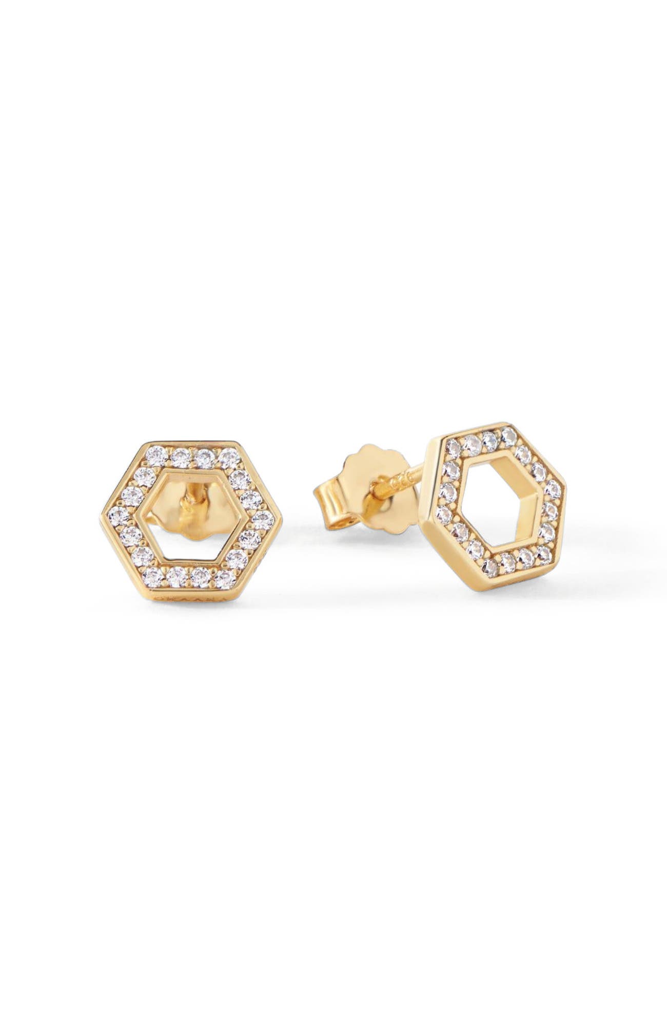 Gold/White  CZ