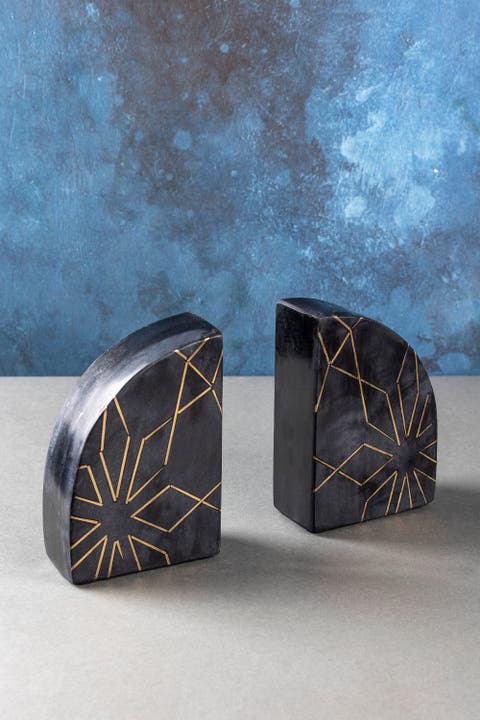 Enchant Marble Bookends