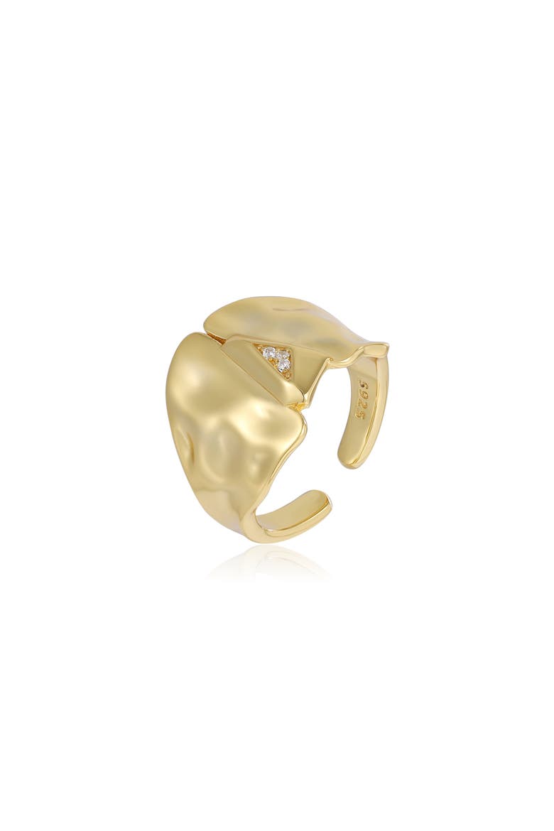 Snowing Ring, Main, color, Gold