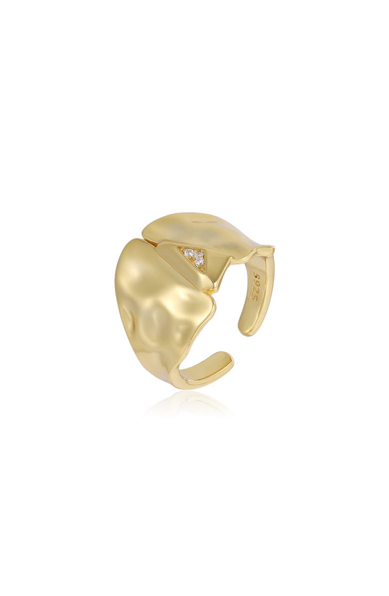 RETRO CHIC Snowing Ring, Main, color, Gold