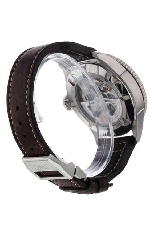 Watchfinder & Co. Iwc 2021 Pilot's Timezoner Le Petit Prince Edition Iw395503 Automatic Lea In Brown