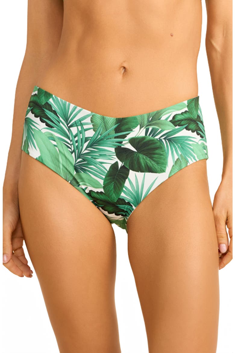 Boyshorts Bikini Bottoms, Main, color, STAY PALM GREEN