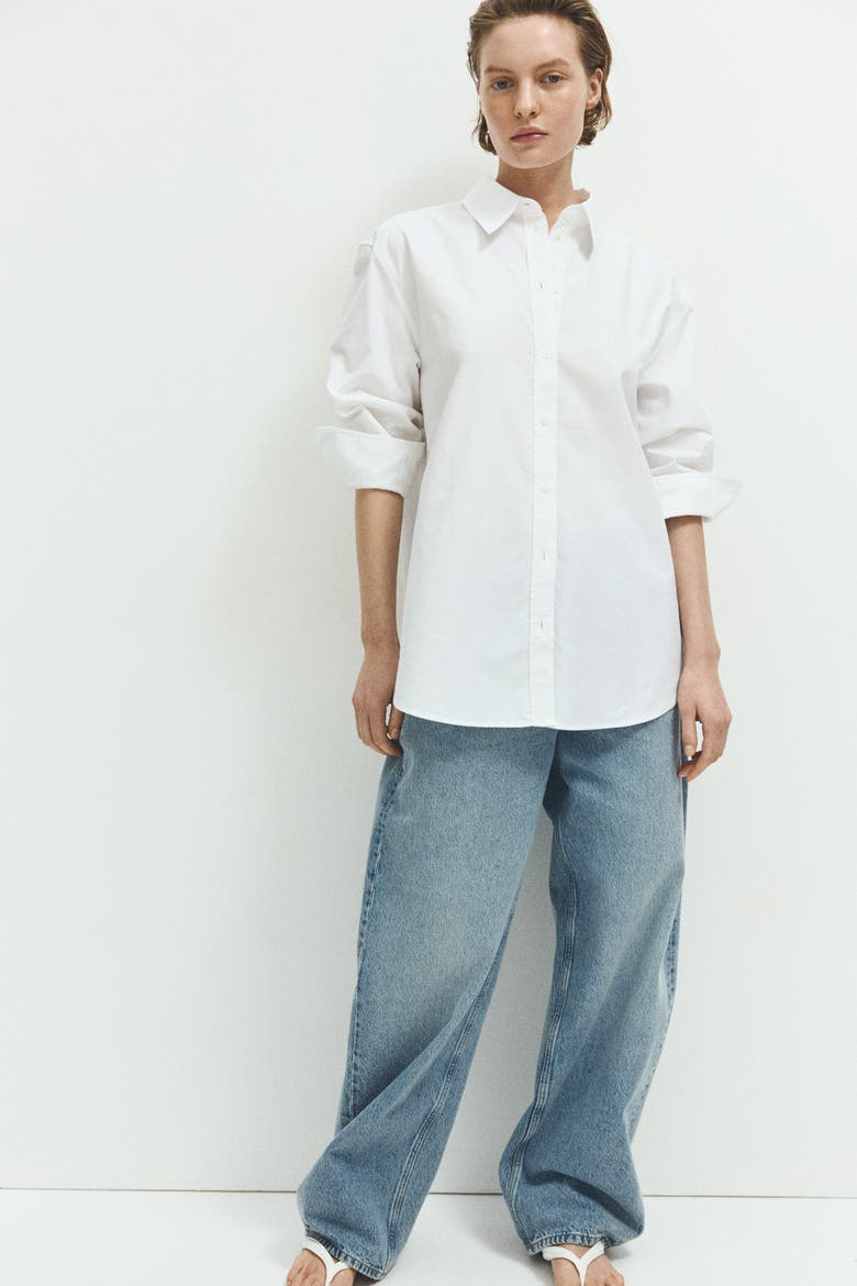 Oxford Shirt, Alternate, color, White