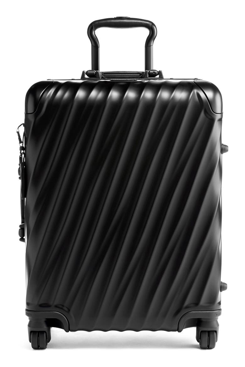 19 Degree Aluminum Large Carry-On, Main, color, MATTE BLACK