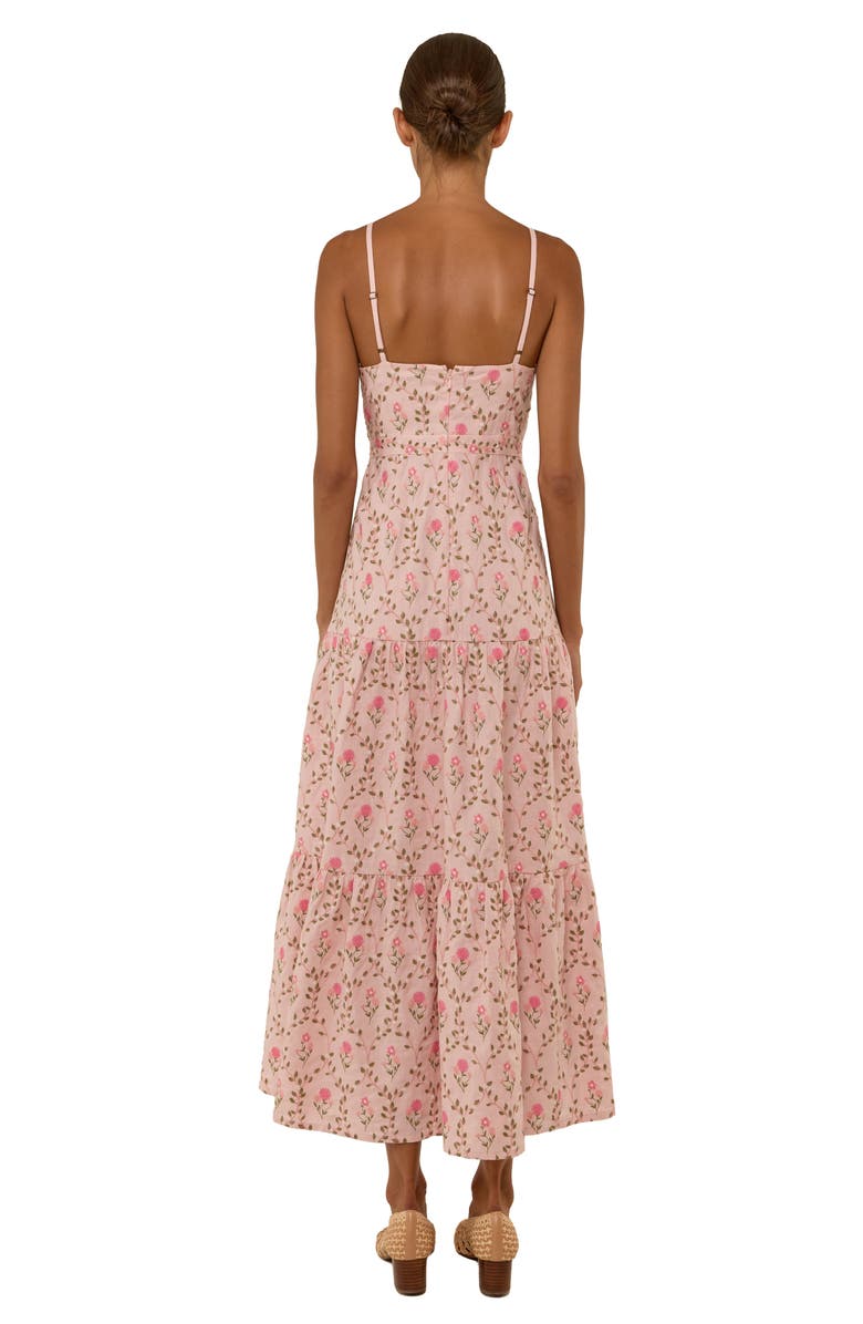 Palm Noosa Kira Dress, Alternate, color, Luxembourg Tile