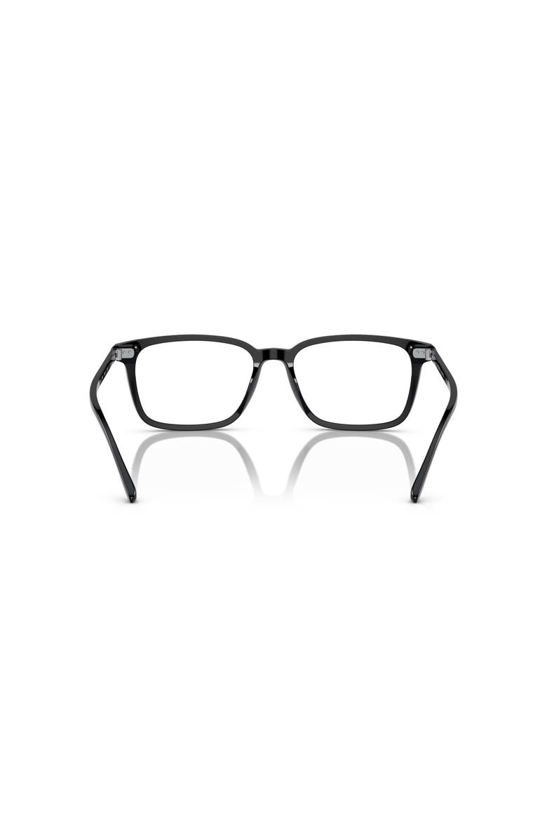 Polo Ralph Lauren 56mm Square optical glasses, Alternate, color, Black