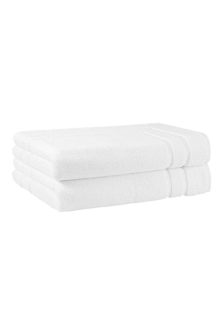 2-Pack Anovia Cotton Bath Mats, Main, color, WHITE