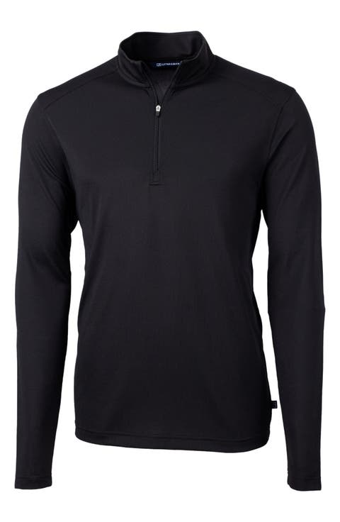 Virtue Piqué Recycled Blend Quarter Zip Pullover