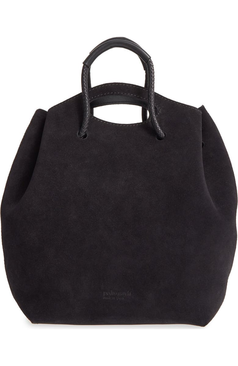 Pedro Garcia Suede Drawstring Bucket Bag, Main, color,