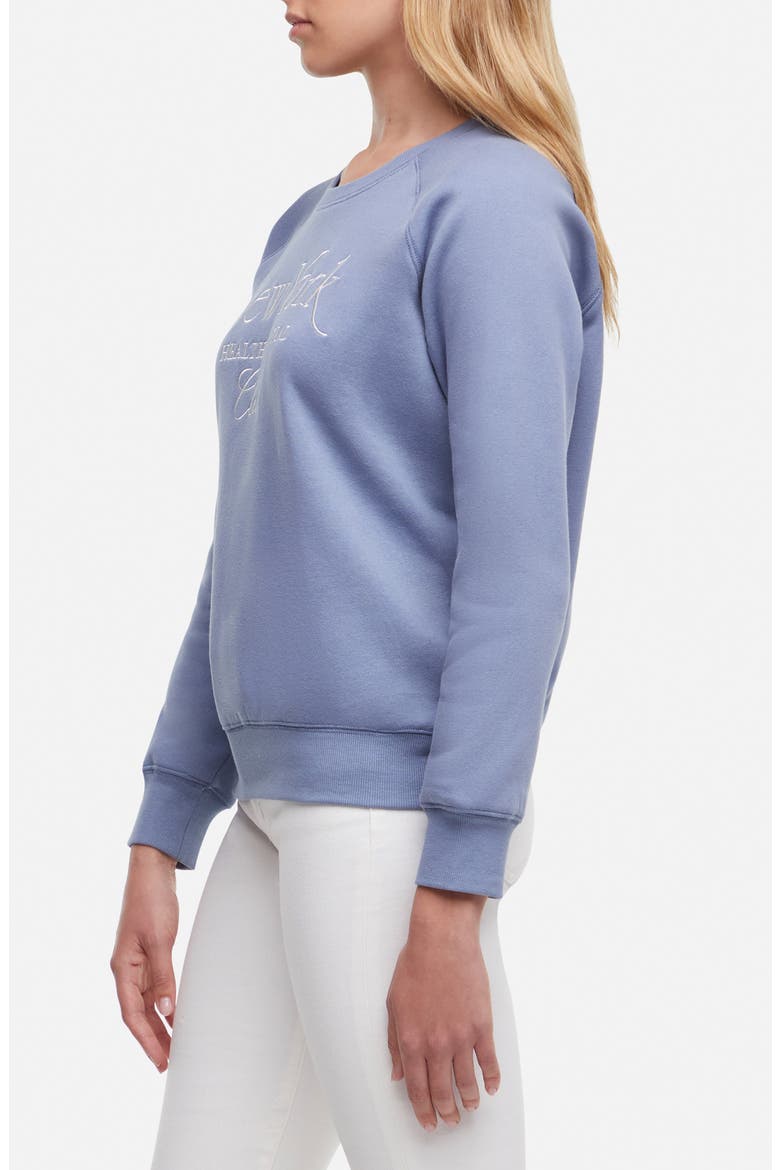 Keely NYC Health Embroidered Graphic Sweatshirt, Alternate, color, BLUE