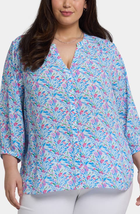 Pintuck Top (Plus)
