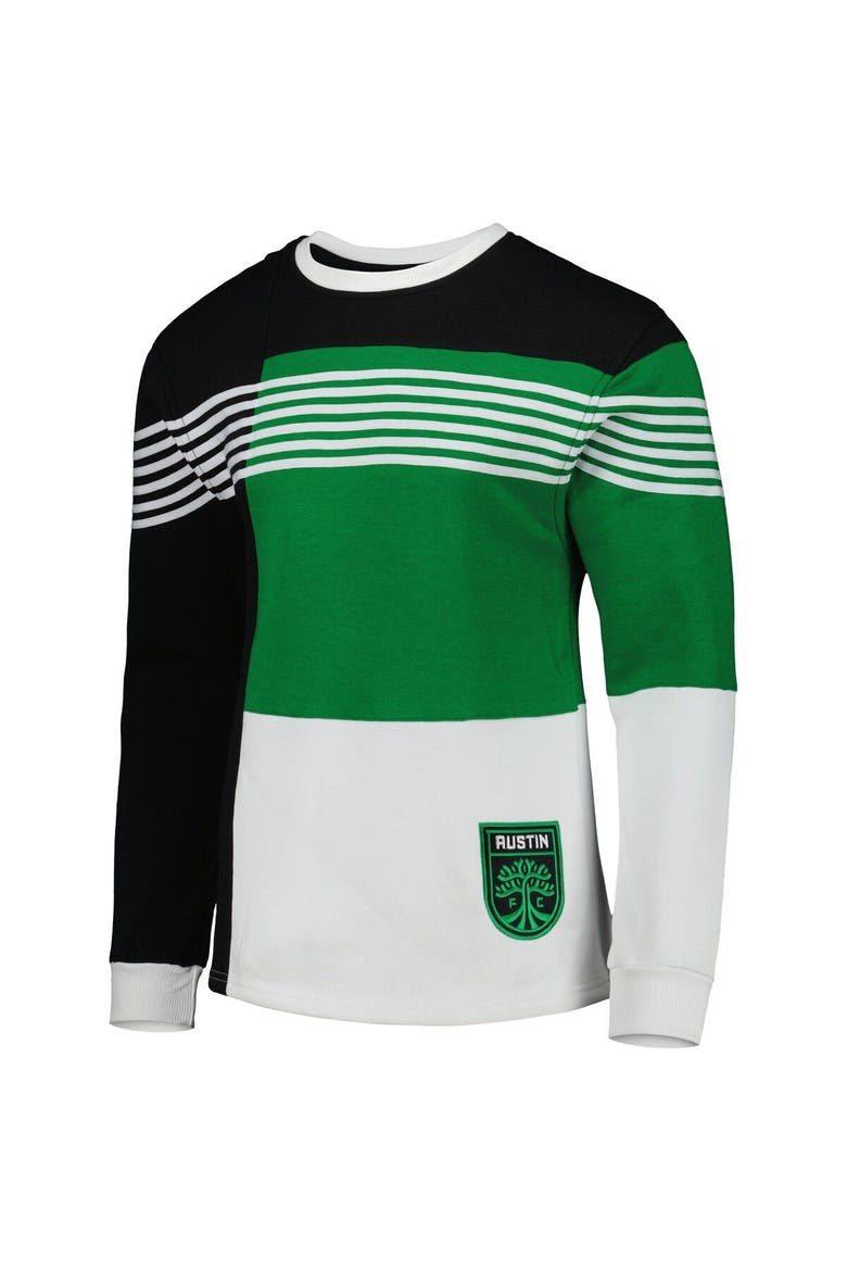 Men's Black Austin FC Logo Pullover Sweatshirt, Alternate, color, Black
