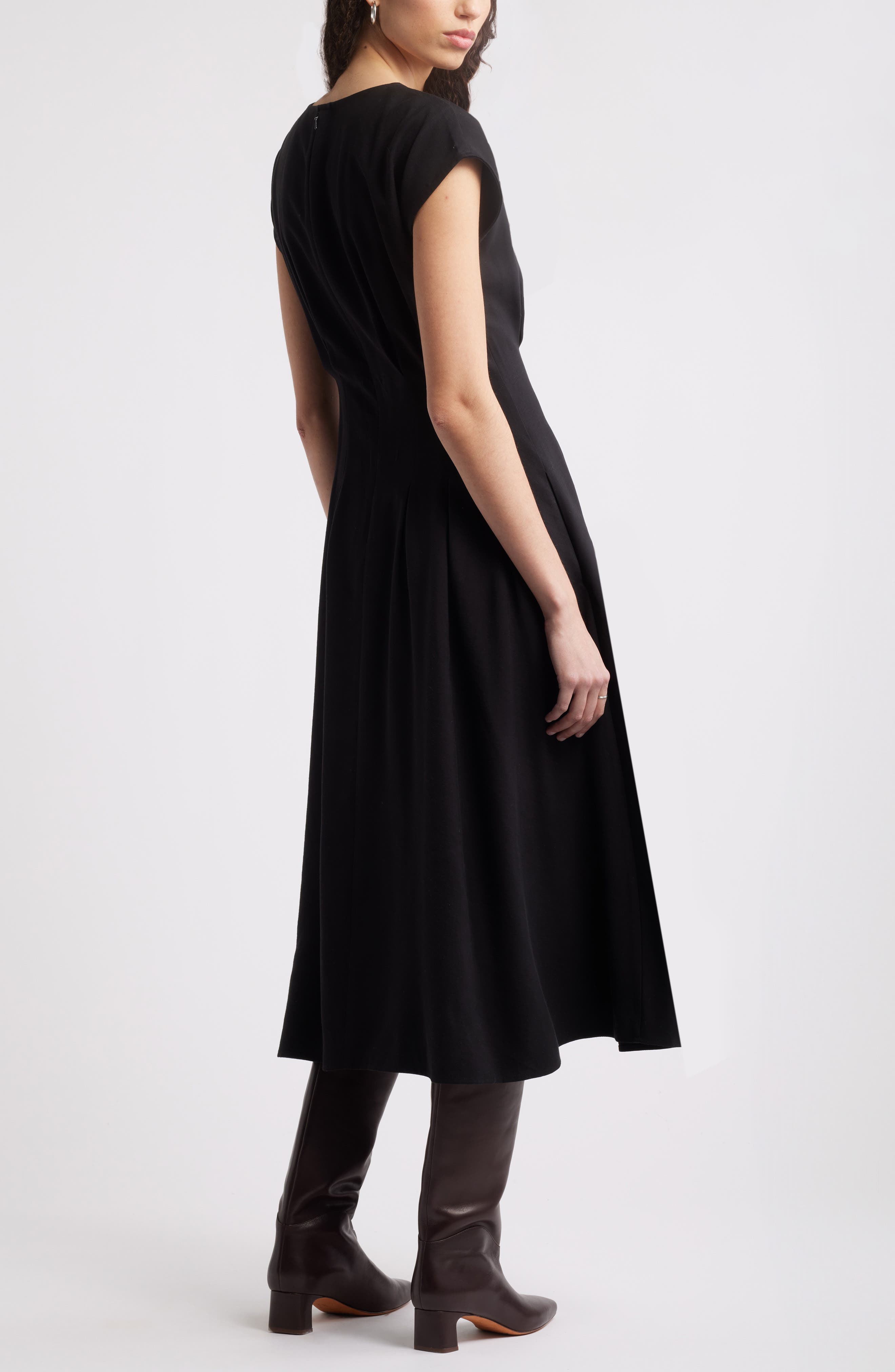 Women's A-Line Pleated Dress main image 0