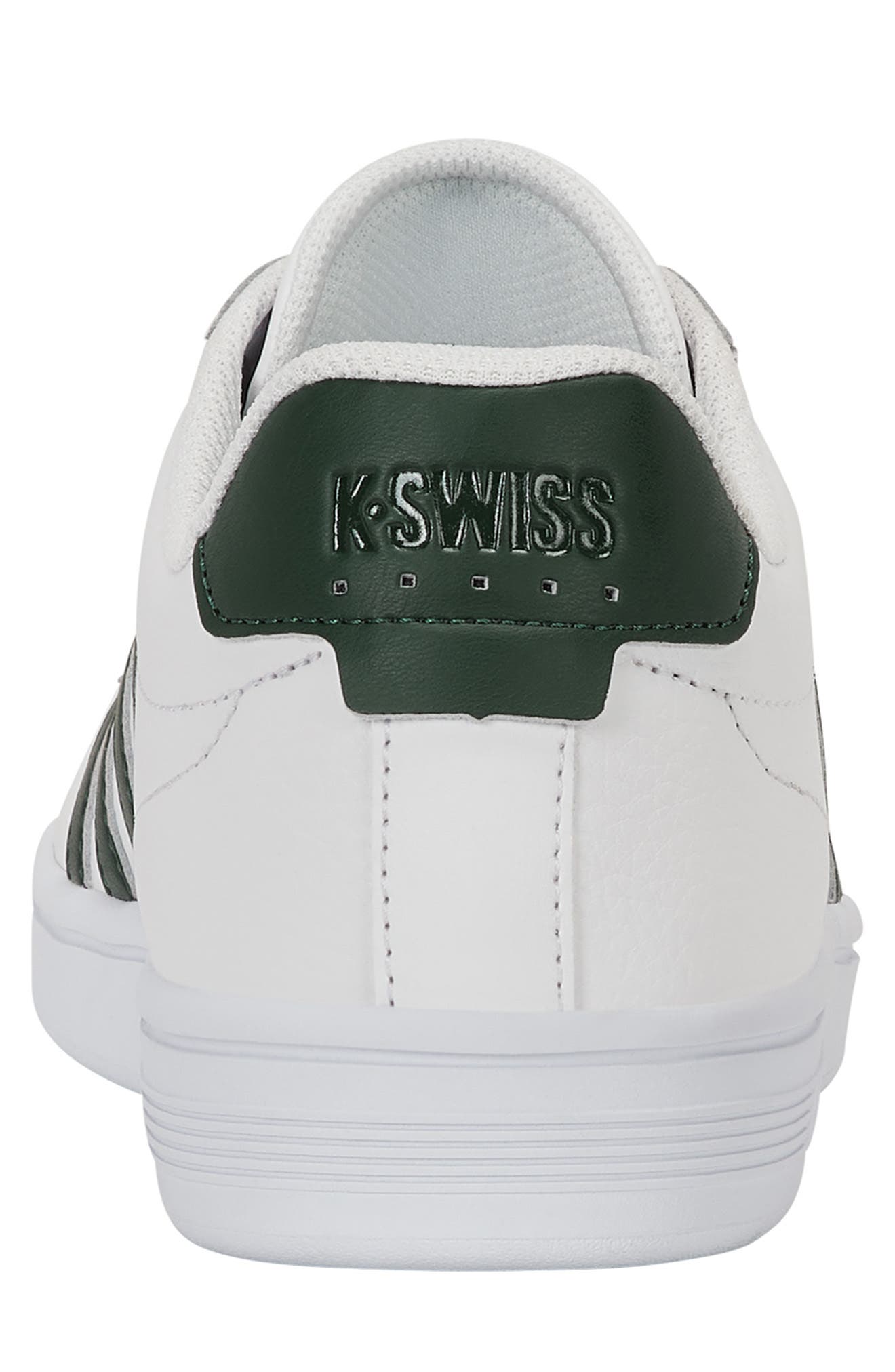 Court Tiebreak II Sneaker, Alternate, color, WHITE/ DEEP SMOKE GREEN