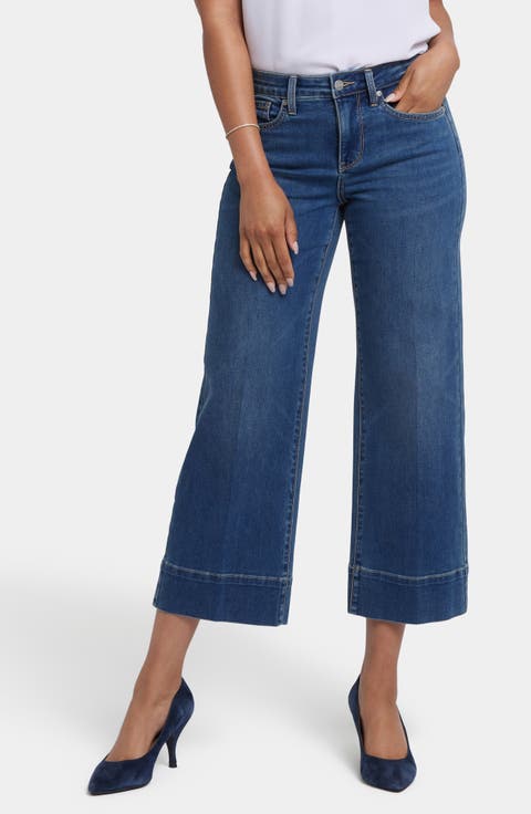 Teresa Ankle Wide Leg Jeans
