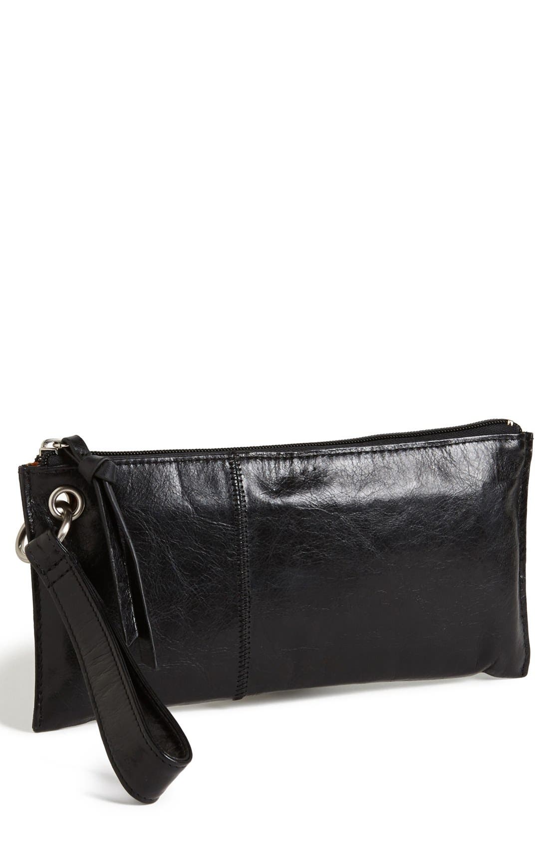 HOBO 'Vida' Leather Clutch, Main, color, 
