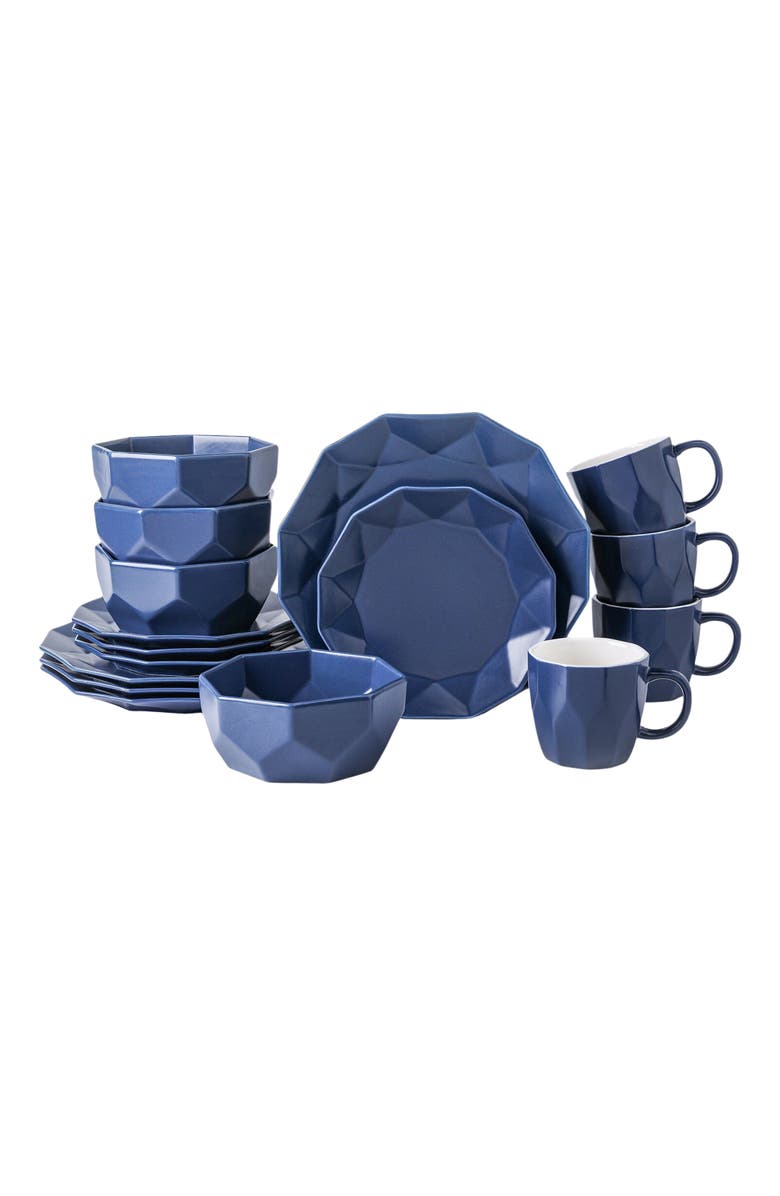 Stone Lain Jamie Porcelain 16-Piece Dinnerware Set, Main, color, 