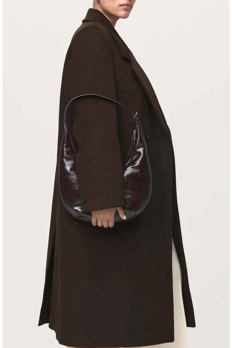 Double Breasted Coat, Alternate, color, KHAKI BROWN