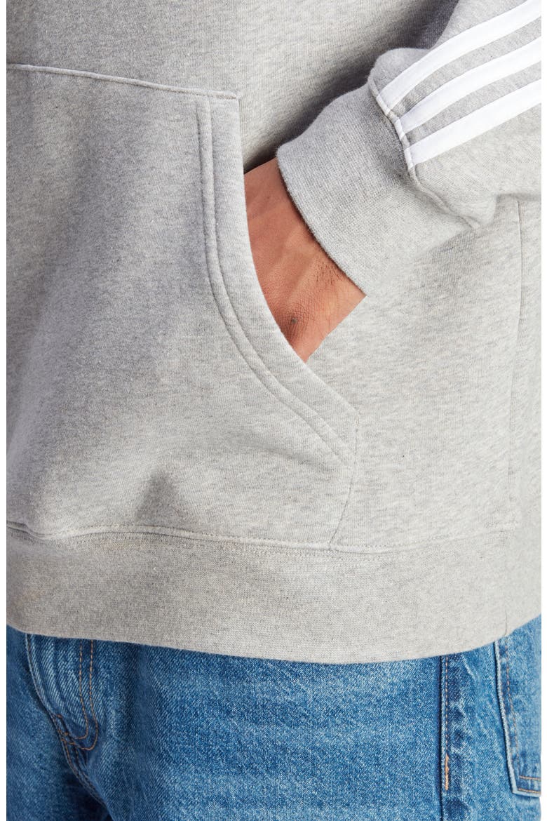 Adicolor Classics 3-Stripes Hoodie, Alternate, color, MGREYH