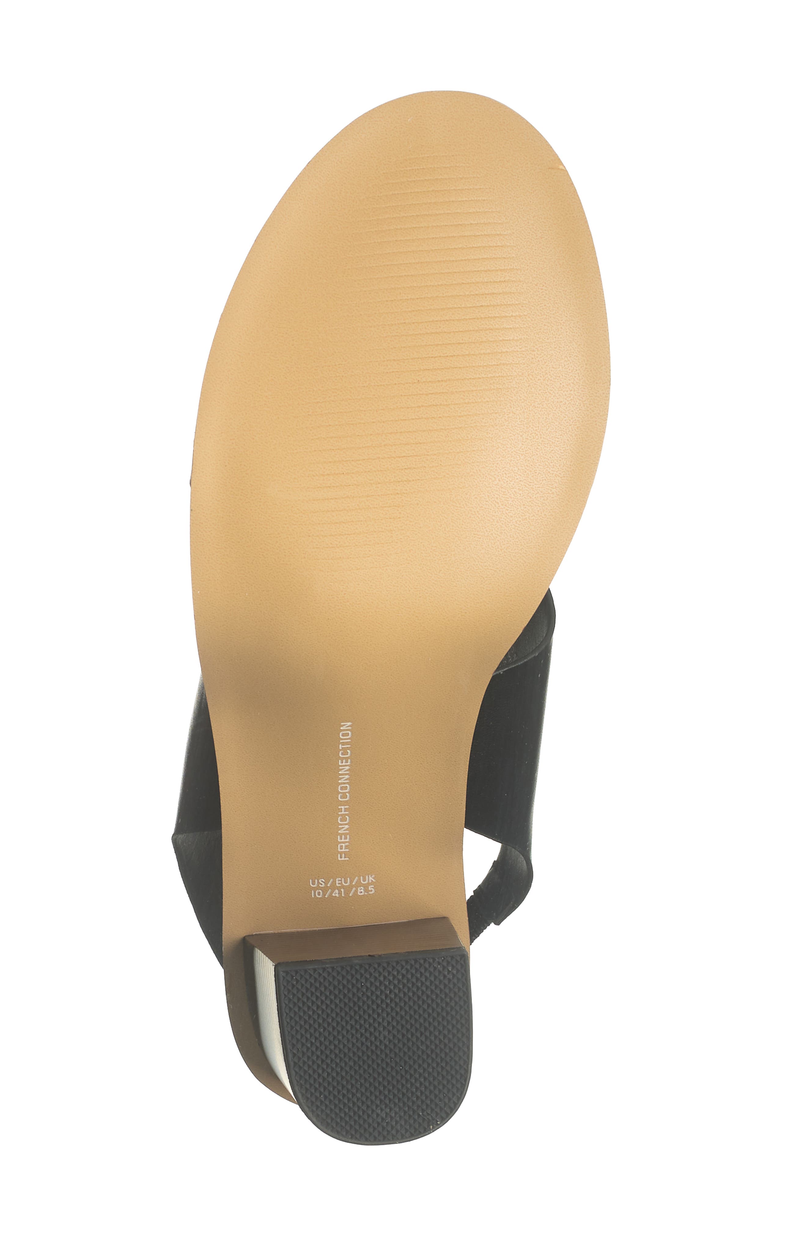French Connection Block Heel Sandal, Alternate, color, 