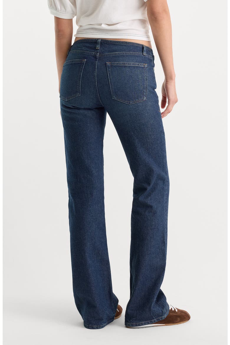Ghost Waist Low Rise Bootcut Jeans, Alternate, color, INDIGO1329
