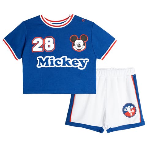 Mickey Mouse Athletic 2-Piece T-Shirt and Shorts Set (Baby)