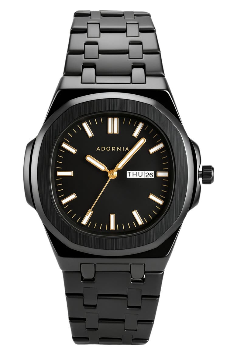 Sydney Bracelet Watch, 45mm, Main, color, BLACK