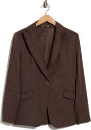 MAX STUDIO Peak Lapel Blazer