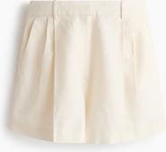 H&M Dressy linen-blend shorts