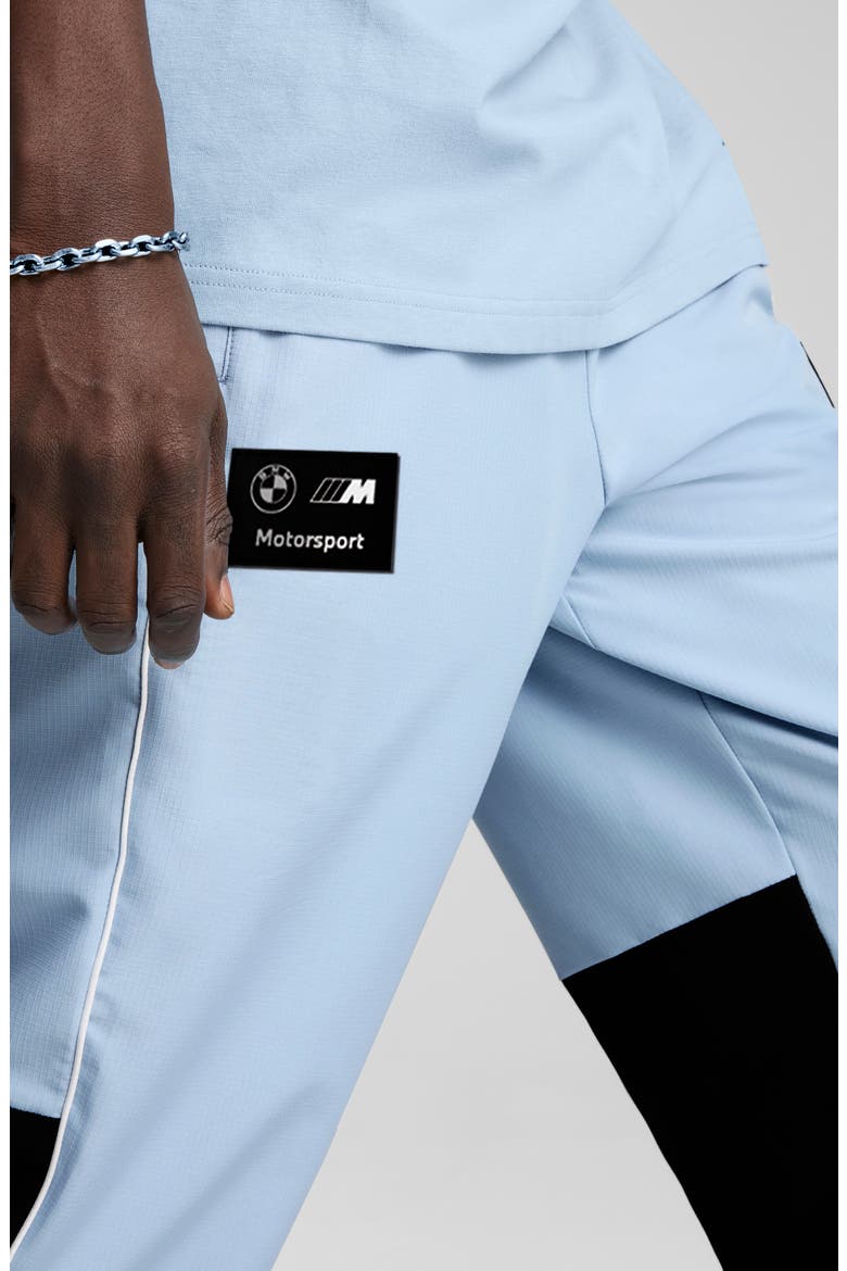 BMW M Motorsport Speed Driver Series 2.0 Badge Track Pants, Alternate, color, BLUE WASH