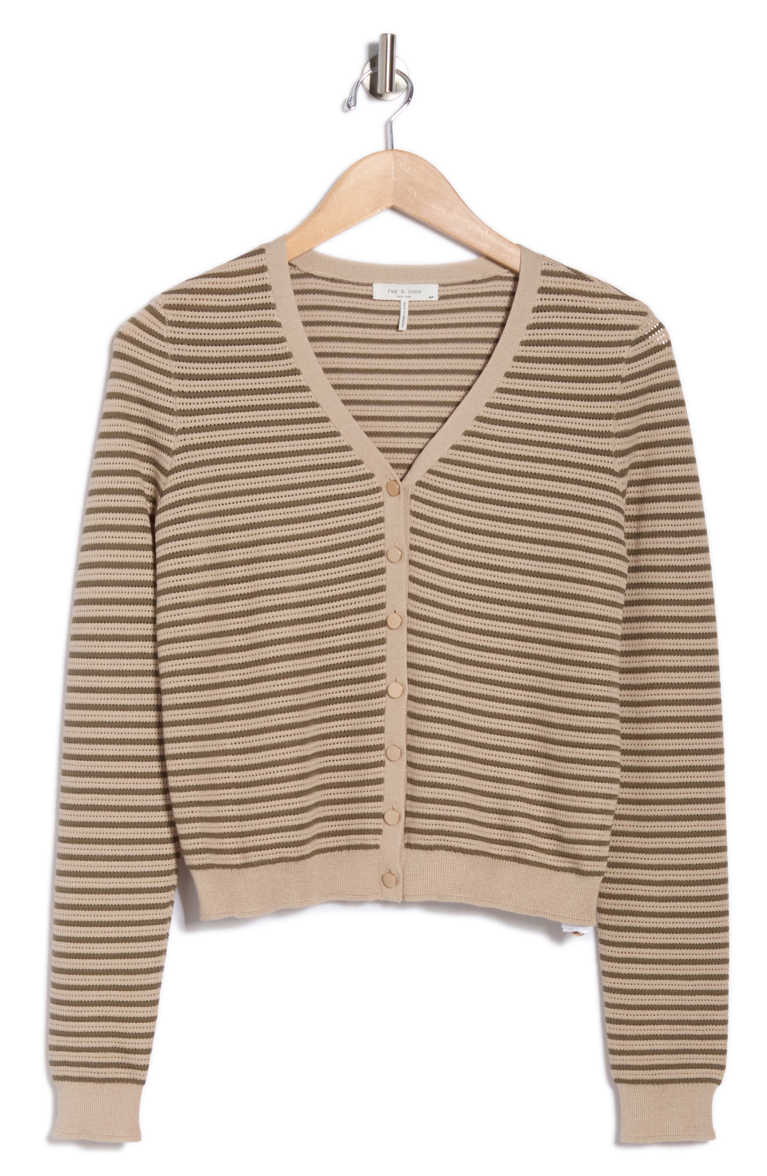 rag & bone Zane Stripe Cardigan