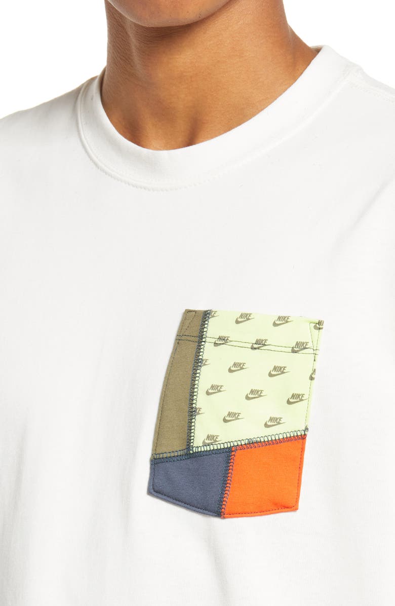 Nike Sportswear Patchwork Pocket T-Shirt, Alternate, color, 