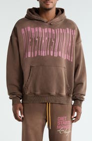 DIET STARTS MONDAY Bodysnatcher Cotton Graphic Hoodie (Nordstrom Exclusive)