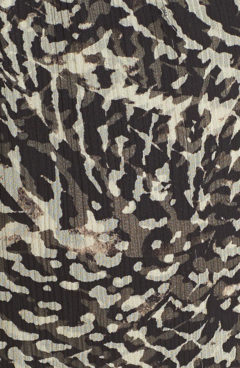 L'AGENCE 'Sophie' Print Flutter Maxi Dress, Alternate, color, 