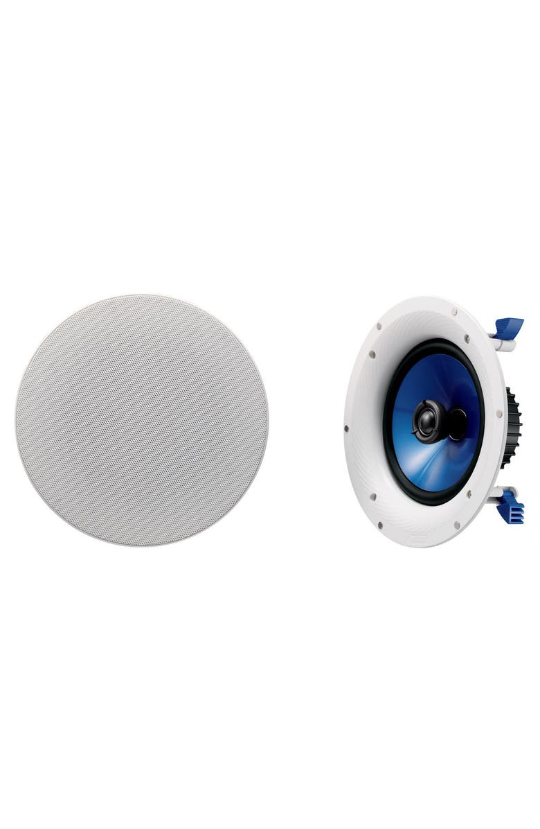 Yamaha NS-IC800 140 Watt 8 Inch 2 Way In Ceiling Speakers - Pair, Main, color, White