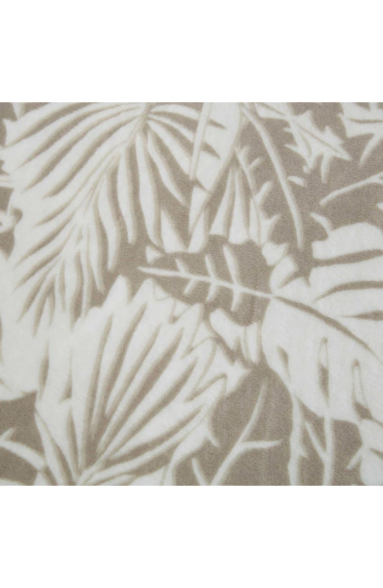 Tommy Bahama Costa Blanca Plush Throw Blanket, Alternate, color, Dark Beige