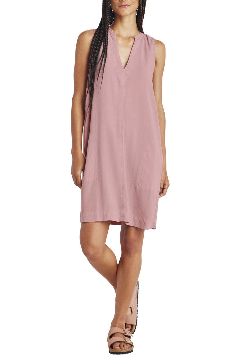 Maren Sleeveless Shift Dress, Main, color, LOTUS